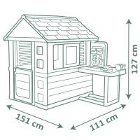 Domček Life Nature s dielňou pre kutilov